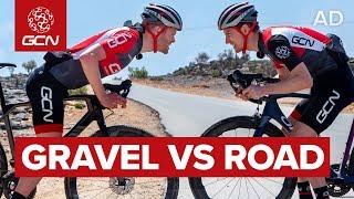 Gravel Vs Road Bike Ultimate Battle  Jebel Shams Epic Ride Oman [upl. by Christal]