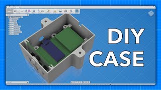 Designing and 3D Printing with Fusion 360  A case for custom electronics [upl. by Mcallister268]