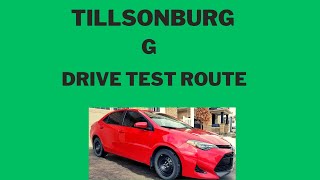 Tillsonburg G Drive Test Route [upl. by Negaem]