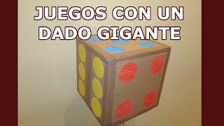 Juegos con un DADO GIGANTE [upl. by Atsirhcal321]