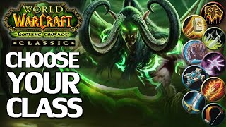 WoW Burning Crusade Classic Class Picking Guide [upl. by Akienaj300]