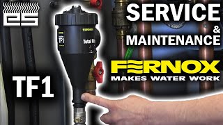 Fernox TF1 Filter Service amp Maintenance [upl. by Shirberg]