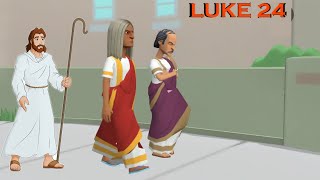 Jesus Bible Story  Road To Emmaus  Bible Stories for Kids [upl. by Klapp]