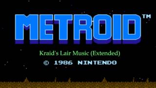 Metroid NES  Kraids Lair Music Extended OST [upl. by Scoville]