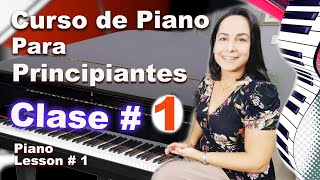 Lección 1 Aprende a Tocar Piano DESDE CERO [upl. by Donela]