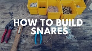 How to Build a Beaver Snare [upl. by Lowson]