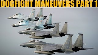 Combat BFM Dogfight Maneuvers Tutorial Part 1 of 2  DCS WORLD [upl. by Anyzratak186]