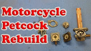 How to Rebuild ANY Motorcycle Petcock Fuel Switch [upl. by Acimaj306]