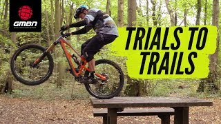 Trials Skills To Improve Your Trail Riding  MTB Skills [upl. by Hodges]