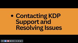 How to Contact Amazon KDP Support and Resolve Issues Quickly [upl. by Isbella586]