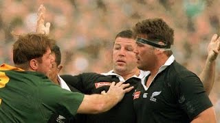 Rugby Test Match 1996 SA v NZ [upl. by Alegnat]