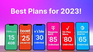 Best Cell Phone Plans for 2023 [upl. by Serdna104]