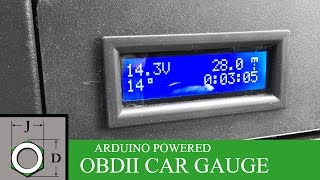 ELM327  Arduino  Awesome DIY Car Gauge [upl. by Nosyarg]