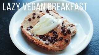 Lazy Vegan Breakfast Ideas healthy  easy [upl. by Koziel]