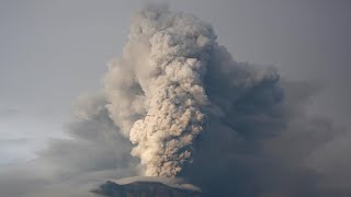 Mount Agung eruption imminent in Bali [upl. by Wilmette]