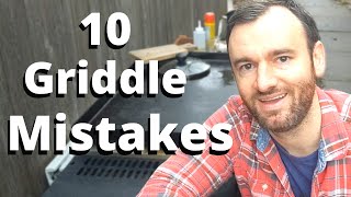 Top 10 Griddle Mistakes for Beginner Griddlers [upl. by Jezrdna35]