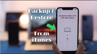 How to Backup amp Restore iPhone Using iTunes StepByStep [upl. by Asihtal]