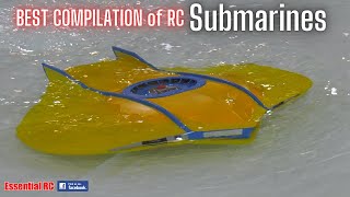 BEST COMPILATION of RADIO CONTROLLED RC SUBMARINES [upl. by Janith]