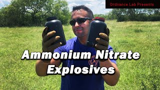 Testing Ammonium Nitrate Based Explosives [upl. by Ban]