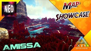 Ark Map  Amissa Map Showcase   Ark Survival Evolved [upl. by Reffineg]