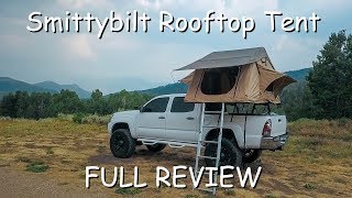 Smittybilt Rooftop Tent FULL REVIEW [upl. by Nos]