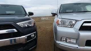 2013 Toyota 4Runner vs 2014 4Runner Matchup 060 MPH Test amp Review [upl. by Ecirtam]