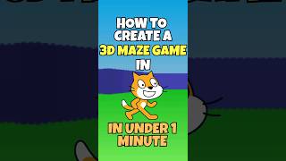 How To Create A 3D Maze Game In Scratch In Under 1 Minute [upl. by Tanny]