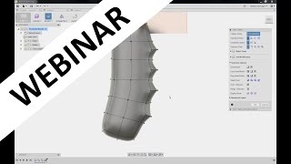 Organic Modeling Using Sculpting in Fusion 360 [upl. by Dolorita]