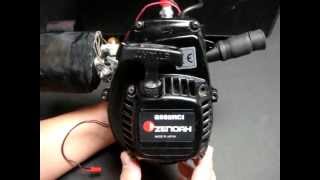 Zenoah G260RC1 26cc gas 2stroke RC engine [upl. by Heydon]