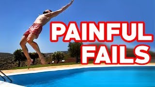 The Most Painful Fails of August 2019  Funny Fail Compilation [upl. by Eelir647]