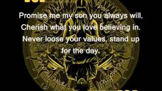 volbeat  fallen with lyrics [upl. by Macmullin409]