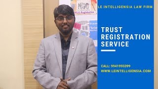 TRUST REGISTRATION IN CHENNAI [upl. by Barbabas]