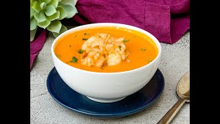 Homemade Lobster Bisque [upl. by Imelida]