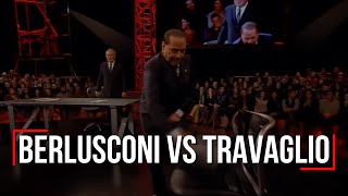 Berlusconi pulisce la sedia di Travaglio [upl. by Saleme]