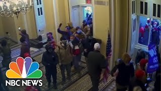 Full Video Impeachment Managers Show New Graphic Security Footage Of Capitol Riot  NBC News [upl. by Pru]