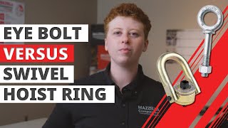 Understanding Eye Bolts and Swivel Hoist Rings [upl. by Mirabelle]