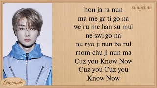 NCT U  Know Now Easy Lyrics [upl. by Cyd]