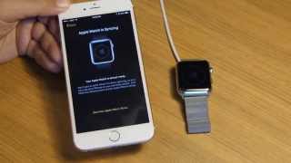 How to pair and setup your Apple Watch [upl. by Annoynek842]