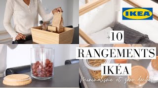 10 rangements IKÉA  Minimalisme [upl. by Nylek191]