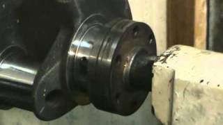 How to polish a crank  crankshaft [upl. by Okuy]