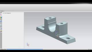 ASSIGNING MATERIAL IN NX UNIGRAPHICS [upl. by Tergram]