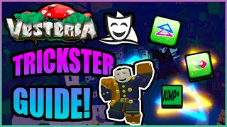 Vesteria  Trickster Guide StatSkills Equipment Tips and Tricks [upl. by Eednac]