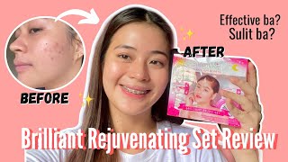 NEW BRILLIANT SKIN REJUVENATING SET HONEST REVIEW  Mikaela Regala [upl. by Gunn]