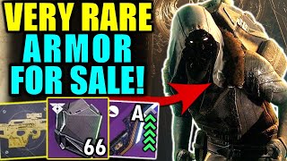 Destiny 2 VERY RARE ARMOR SET FOR SALE  Xur Review Aug 16  19 [upl. by Ocnarfnaig832]