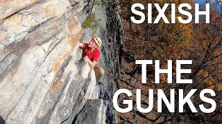 SIXISH first pitch THE GUNKS [upl. by Hanfurd80]