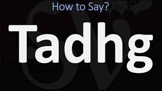 How to Pronounce Tadhg CORRECTLY [upl. by Niwrud972]