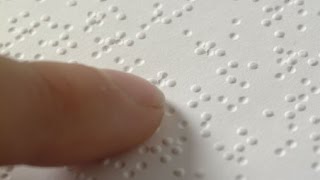 Braille The Language of the Blind [upl. by Eitra]