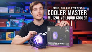 Cooler Master ML120L V2 Liquid Cooler Overview [upl. by Pellet]