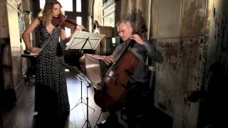 Bach Arioso  Stringspace  Violin amp Cello duo [upl. by Grover]