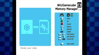 How to transfer GameCube save files using an SD Card [upl. by Fayette]